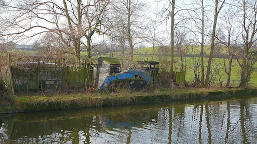 by the Leeds and Liverpool Canal, Apperley Bridge