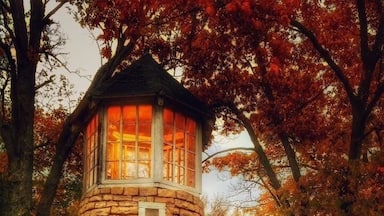 Fall along the Little Wolf River.
