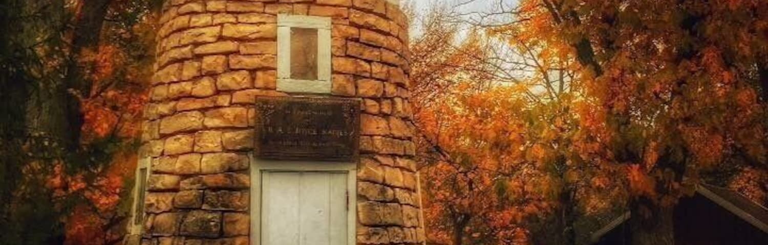 Fall along the Little Wolf River.