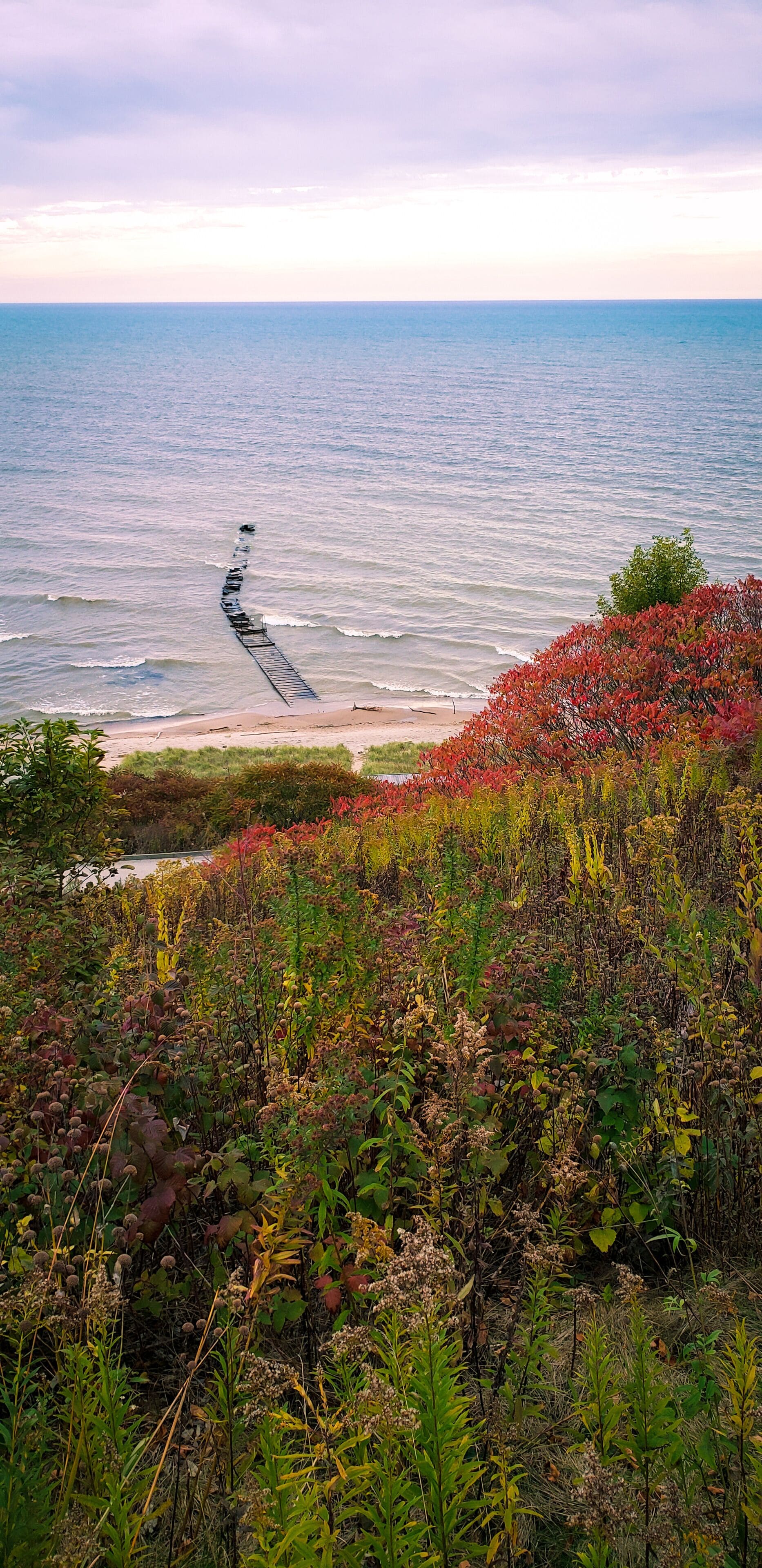 #localsecrets
Beautiful views of Lake Michigan at sunset