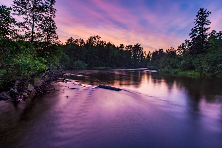 Namekagon River Sunset