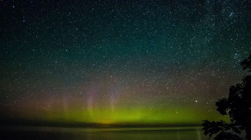 Northern Lights over Lake Superior