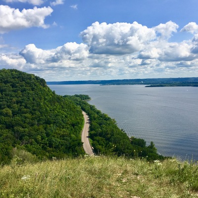 One of our stops along The Great River Road