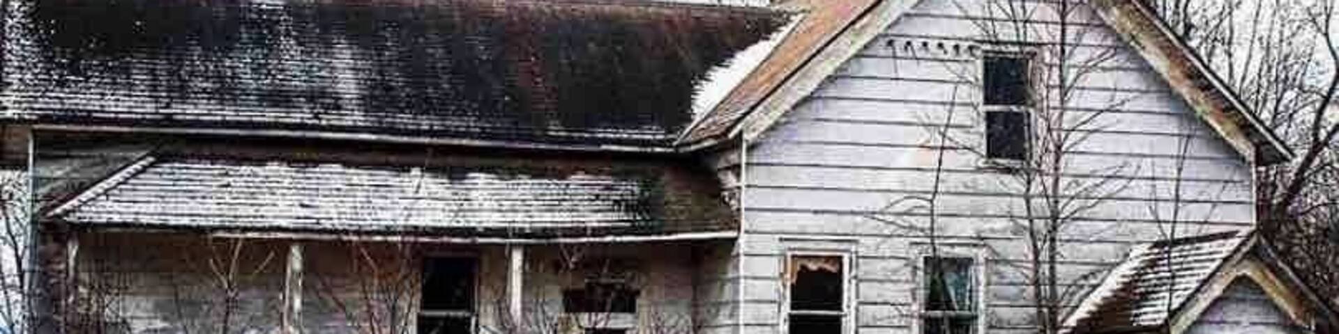 Abandoned House and Barn
