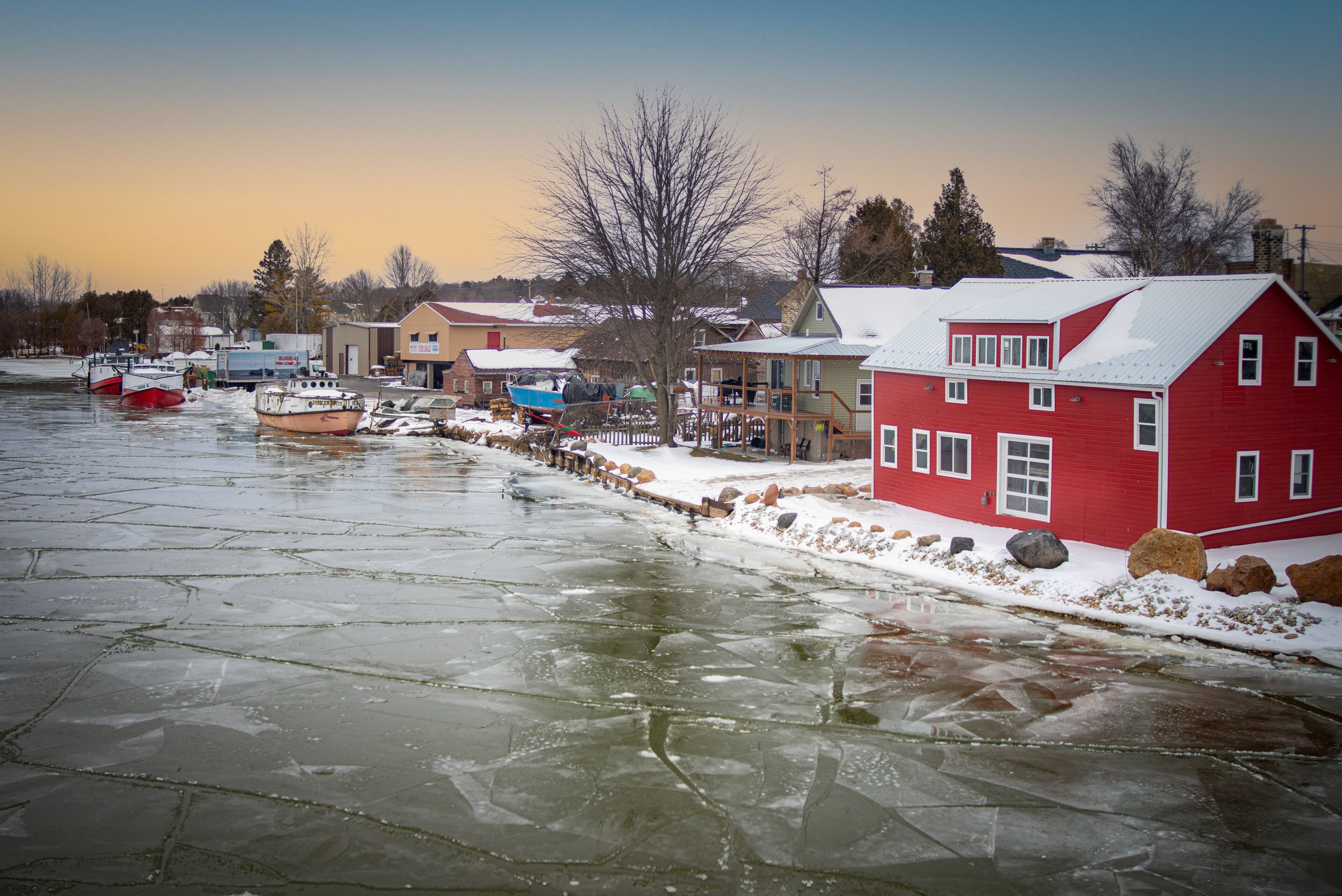 Winter along the East Twin River
