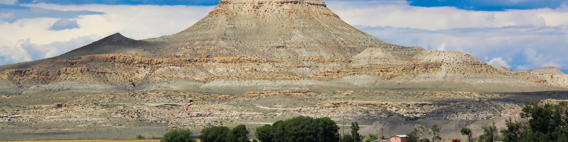 Crowheart Butte, in the Wind River Basin in Wyoming.