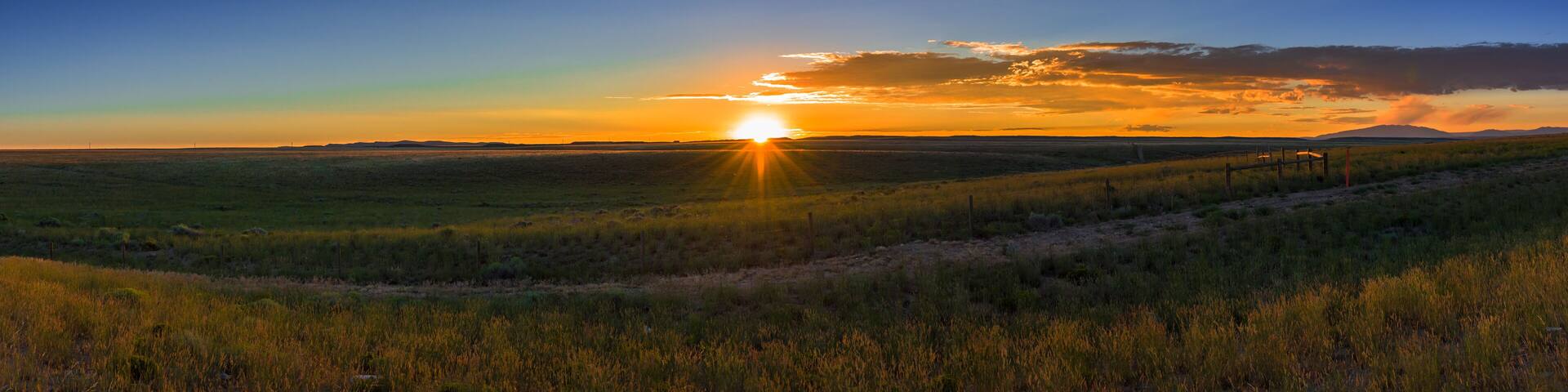 Sunrise over The Great Basin Divide