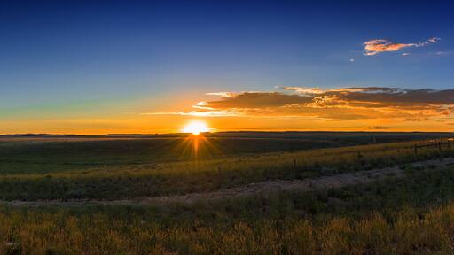 Sunrise over The Great Basin Divide