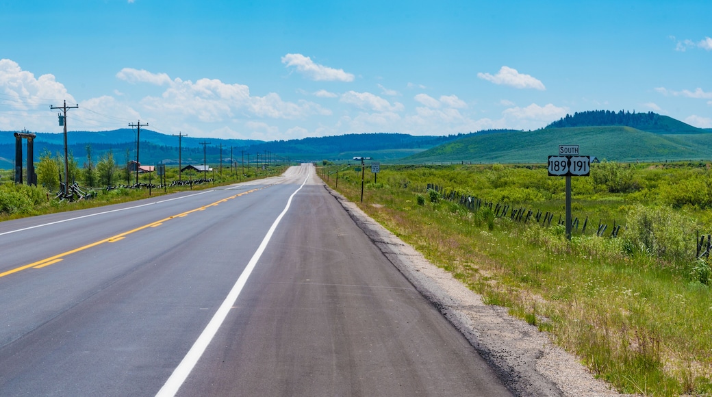US 191/189 south of Jackson, Wyoming