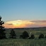 This was taken off of Highway 319, south of Glendo looking east over the valley. The Platte River runs on the east side of the valley. This cloud looks like a nuclear explosion in Nebraska:)