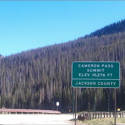 Cameron pass Colorado