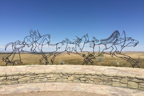 The Indian Memorial at the Battle of Little Bighorn