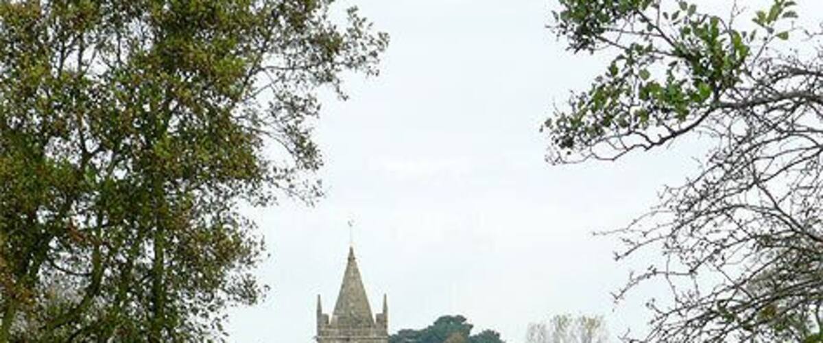 Canal bank and St James's Church, Acton Trussell, Staffordshire The church of Saint James, Acton Trussell, stands a quarter of a mile south of the village. Before the middle of the 19th century it was approached by a footpath only. The original structure dates from the 13th and 14th centuries, and many alterations were made over the centuries. The church was enlarged and partly rebuilt in 1870. The base of the tower is of 13th-century masonry, and until the alterations of 1870 the west ends of both north and south nave walls were of the same date. For very comprehensive architectural information please see British History Online at http://www.british-history.ac.uk/report.aspx?compid=53394 .