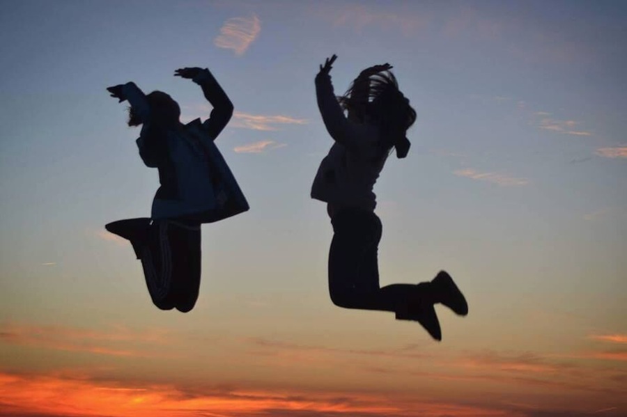 Those who dont jump will never learn to fly #BeachBound