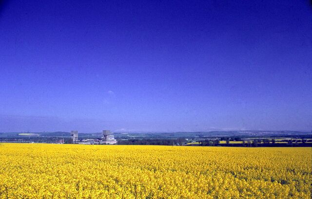 Monktonhall. The towers of Monktonhall Colliery are now long gone