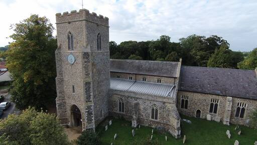 CHURCH OF ST MARY THE VIRGIN Wikidata has entry Q17526437 with data related to this building.