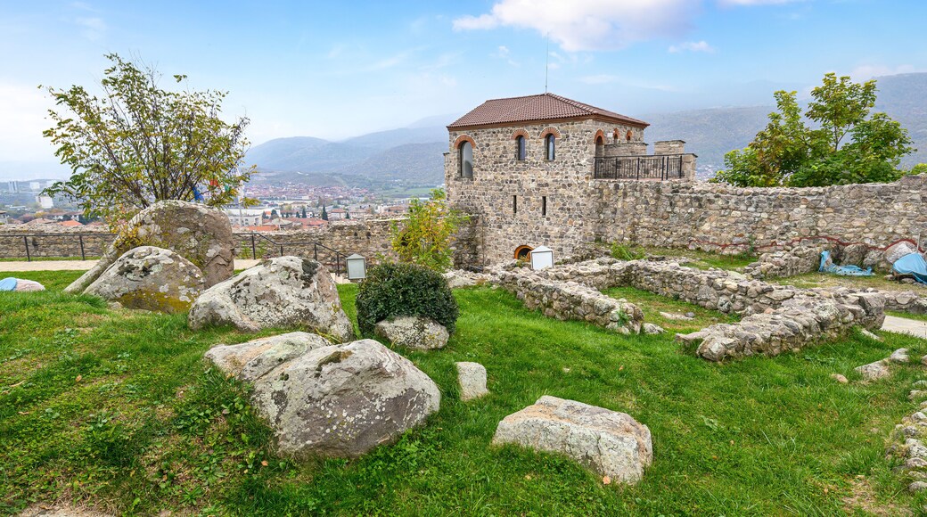 Ruins of Ancient Byzantine fortress Peristera in town of Peshtera, Pazardzhik Region, Bulgaria