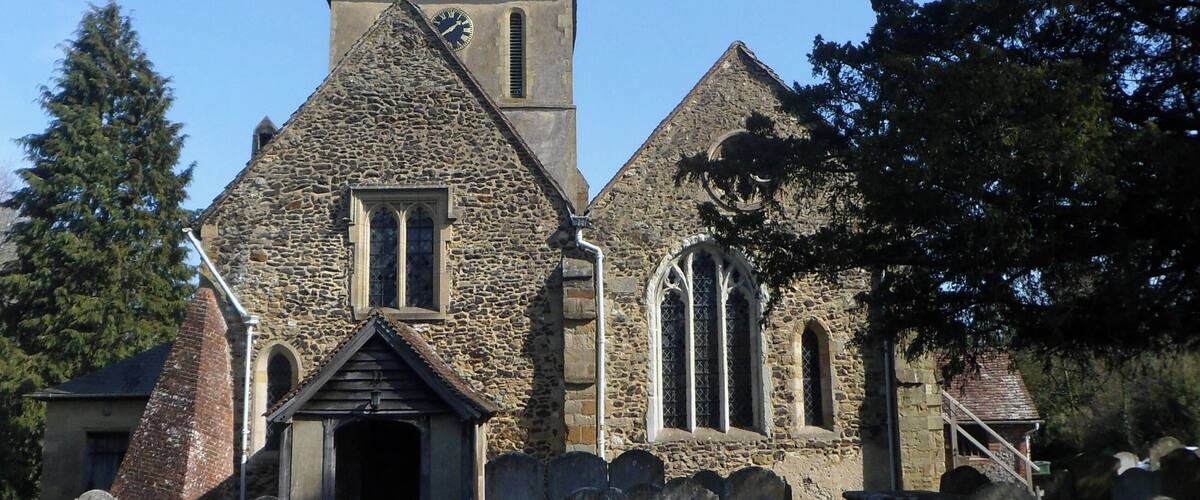St James's Church, The Square, Shere, Borough of Guildford, Surrey, England.