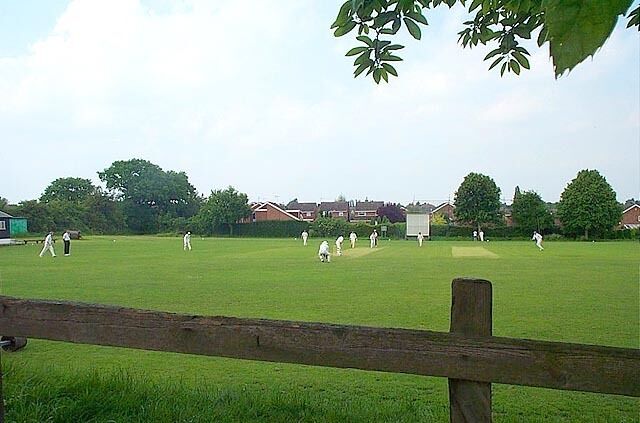 Recreation Ground, West Hallam. The Centenary Way passes through the village along Beech Lane to the south of the recreation ground.
