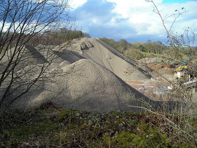 Gravel Quarry Near Locharbriggs