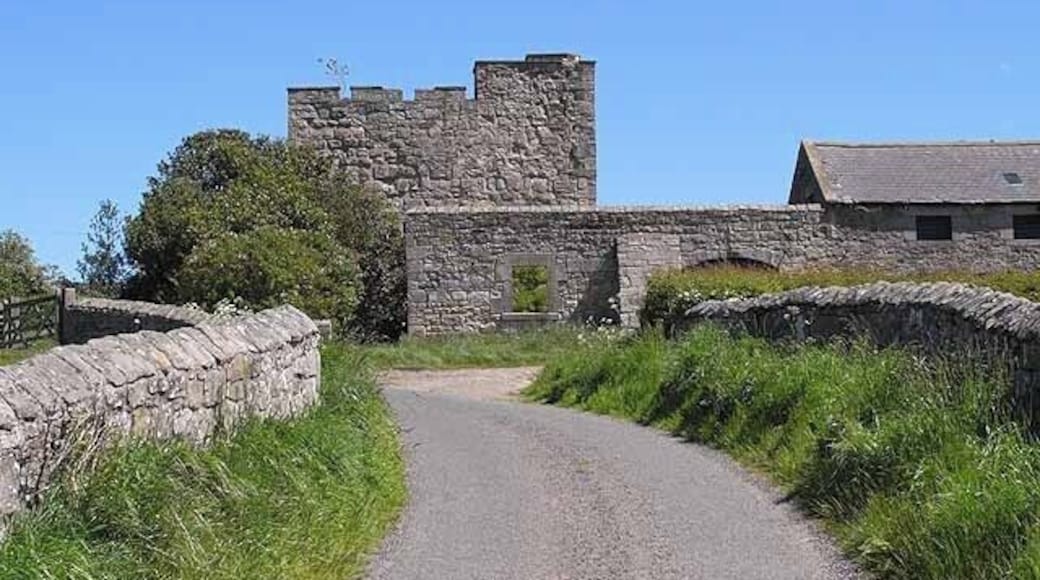 Crawley Tower The medieval seat of the Heron family. It was built in the mid 14th century but was in ruins by the mid 16th century. In the 18th century it was restored to provide cottage accommodation. It stands in a commanding position above the Breamish valley.