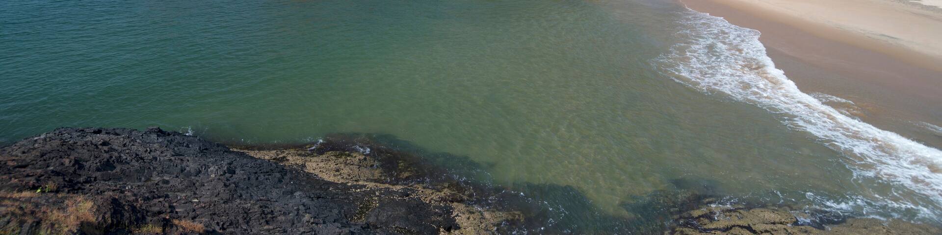 NIvti rock and Nivti beach, Sindhudurg, Maharashtra, India
