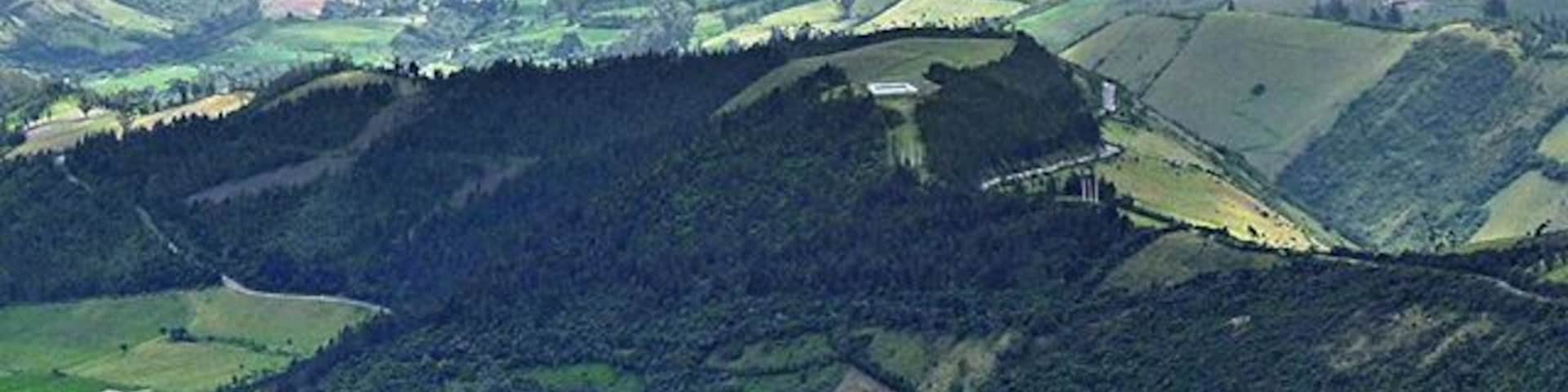 This is the cloud forest and village of Nono, Ecuador where: I rode a horse in the clouds, got impaled on a tree branch, and was blessed by a lovely 100-year-old woman. An amazing little place near Quito for hiking, cycling, bird watching, horseback riding, and generally having your head in the clouds. For more, see: http://www.travelblissnow.com/blessings-nono-cloud-forest-ecuador/