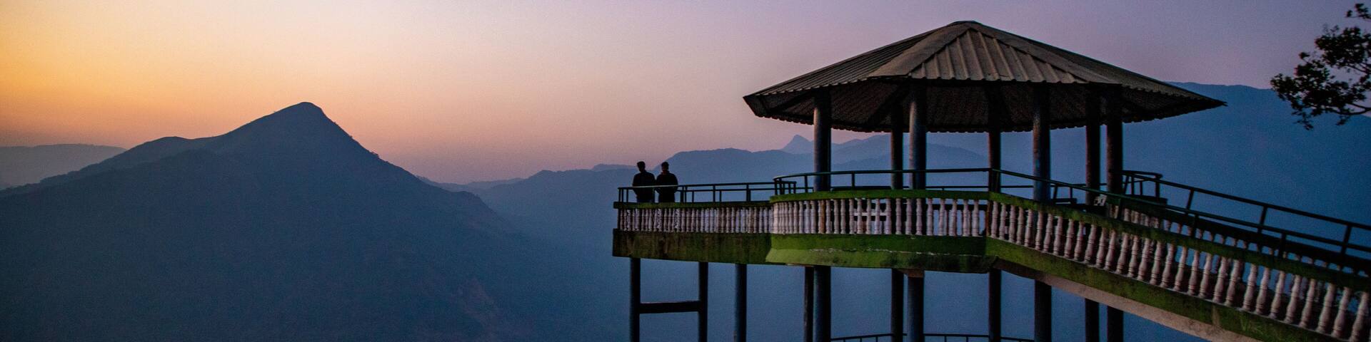sunrise at bisle ghat view point, KA India
