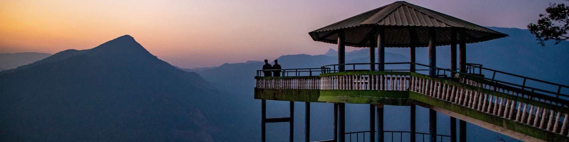 sunrise at bisle ghat view point, KA India