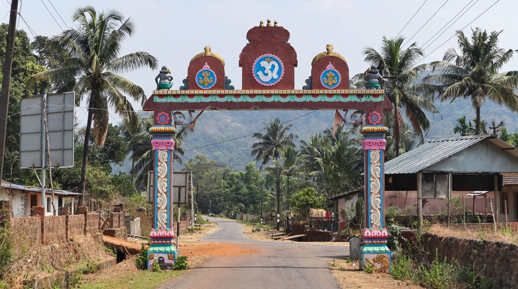 Roadside Entrance Arch For Kavaledurga Fort, Shimoga, Karnataka, India