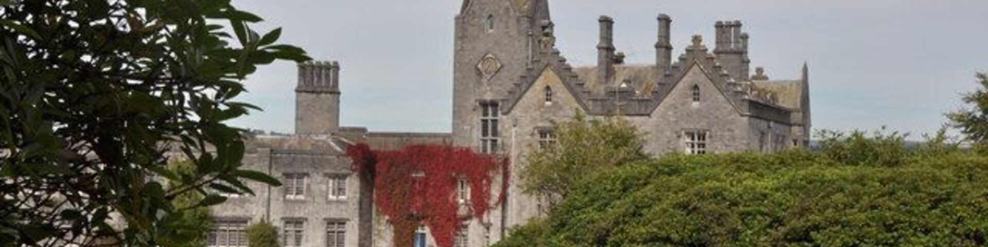 View of the mansion house - Gelli Aur Country Park