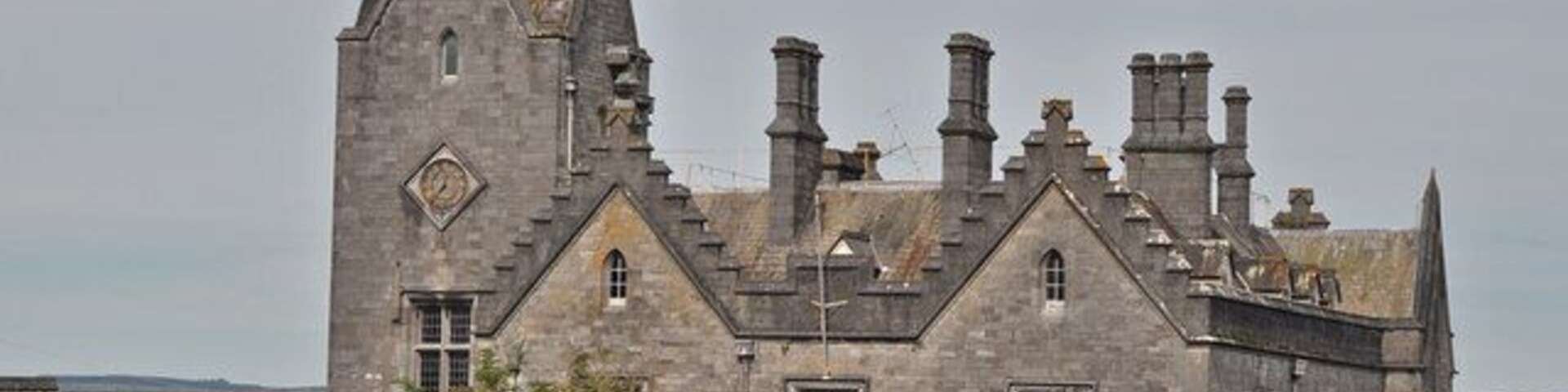 View of the mansion house - Gelli Aur Country Park