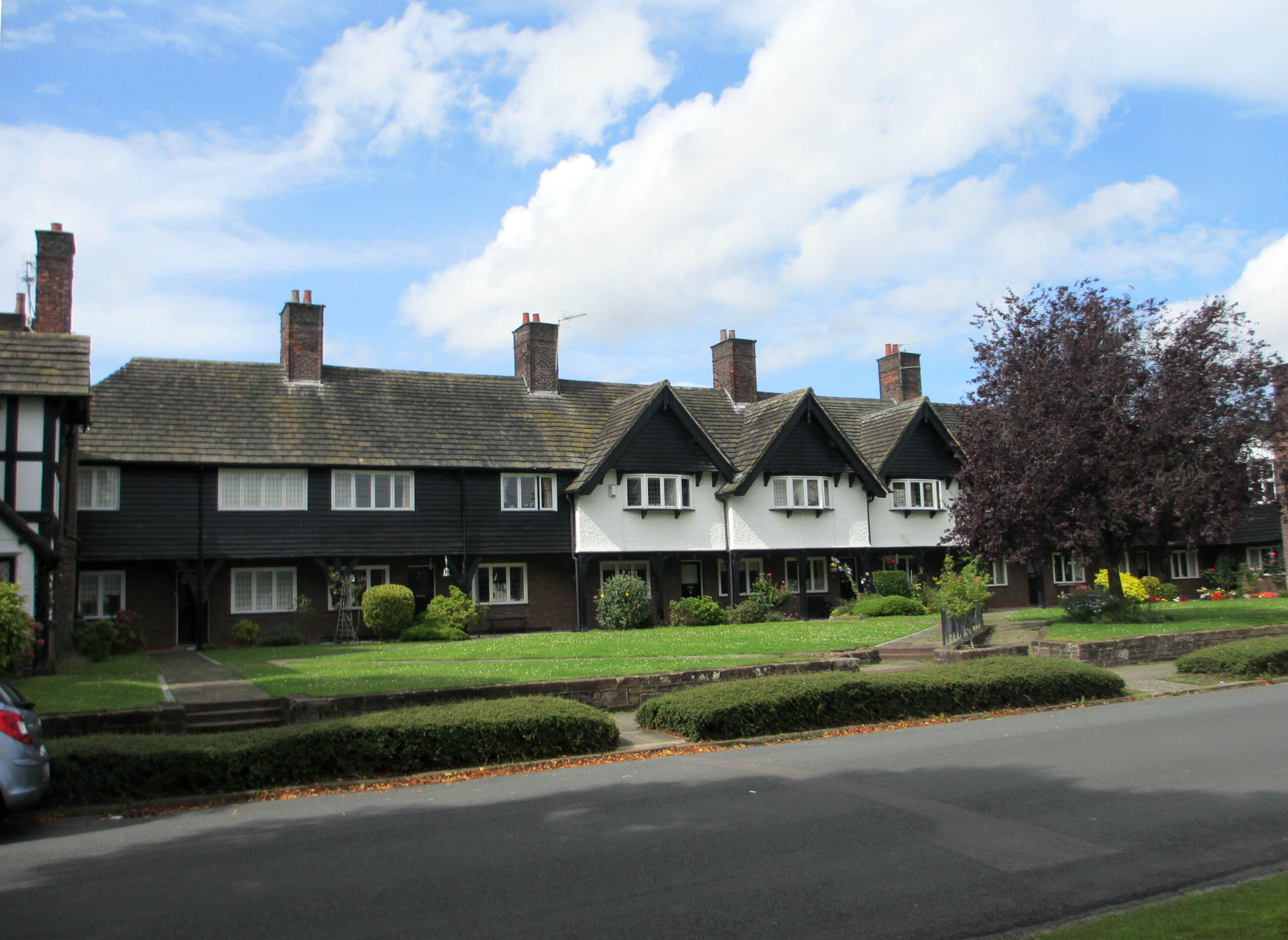 Photograph of 5-20 King George's Drive, Port Sunlight, Merseyside, England