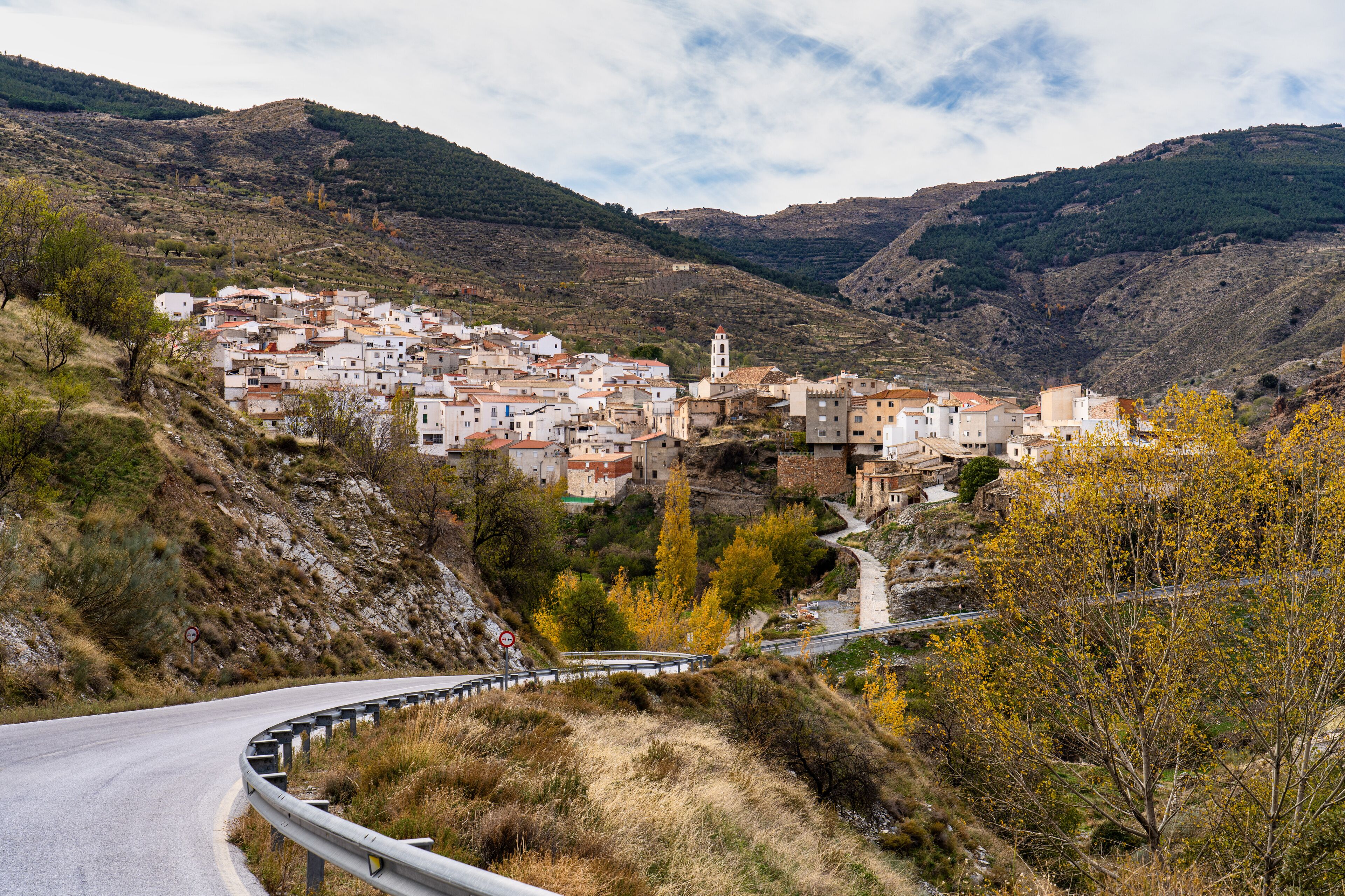 Bacares located in Sierra de Los Filabres in Almeria Province, Andalusia, Spain