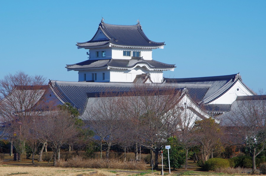 関宿城博物館 模擬天守 2015.1.03