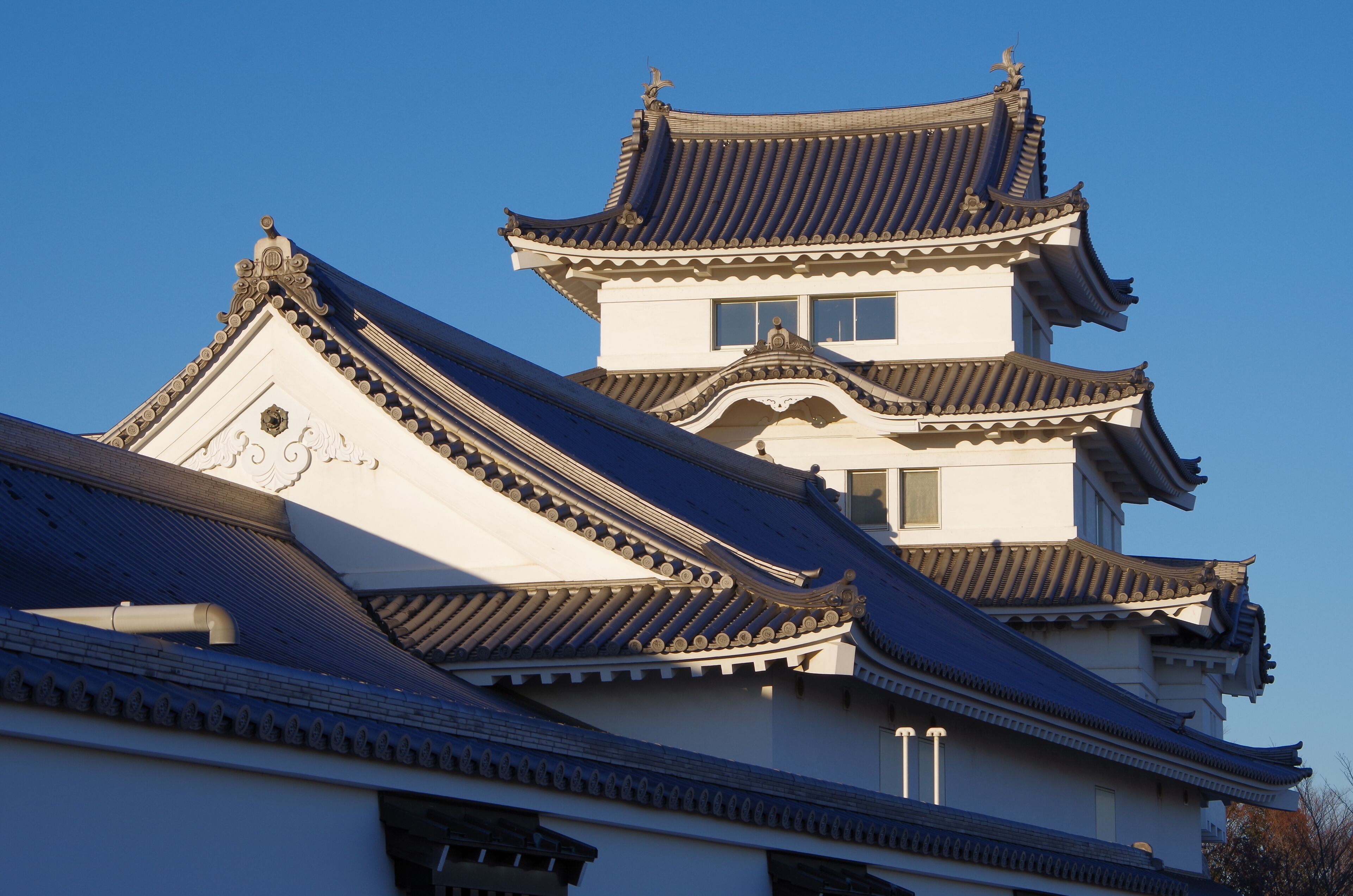 関宿城博物館 模擬天守 2015.1.03