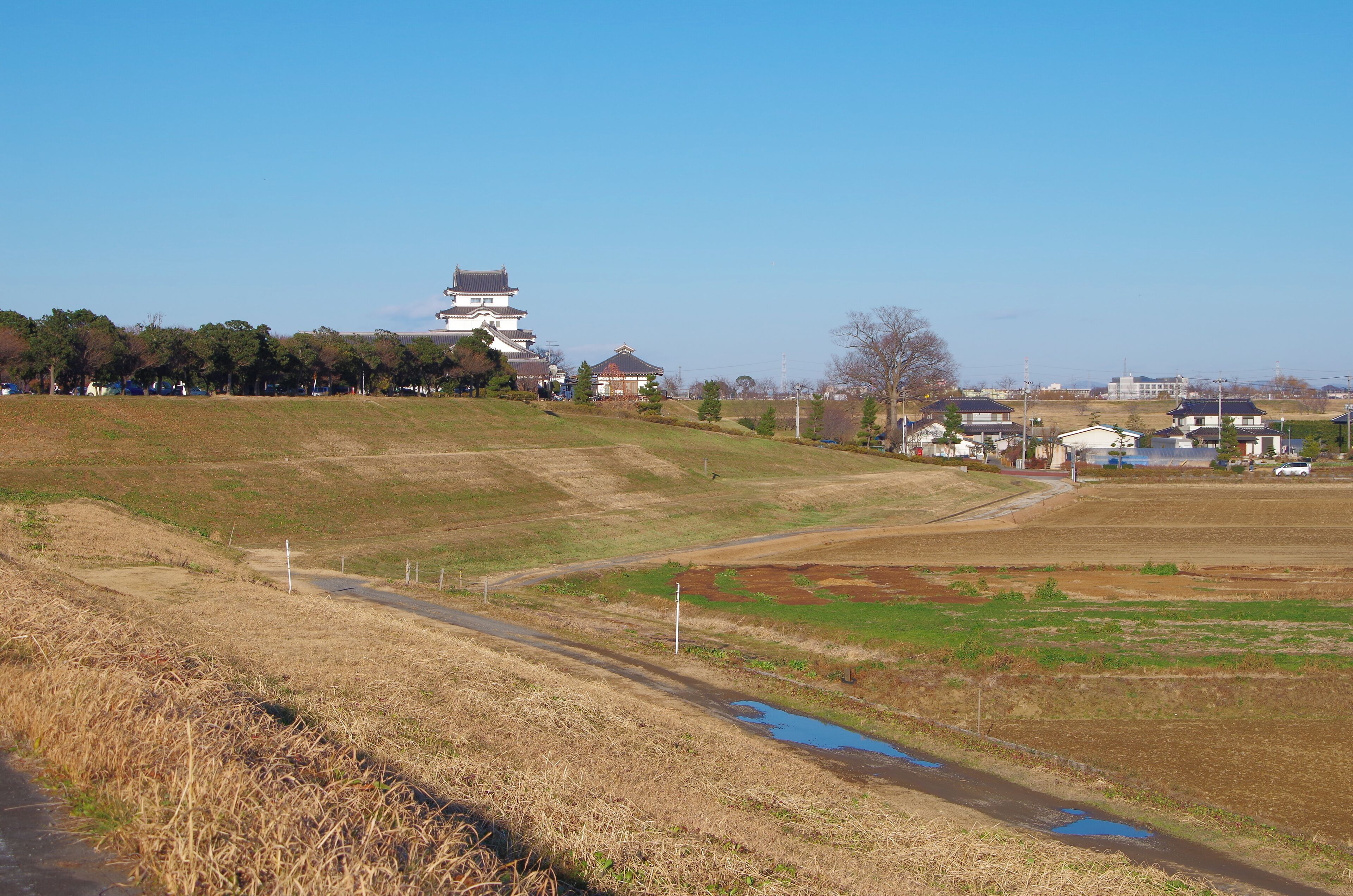 関宿城博物館 模擬天守 2015.1.03