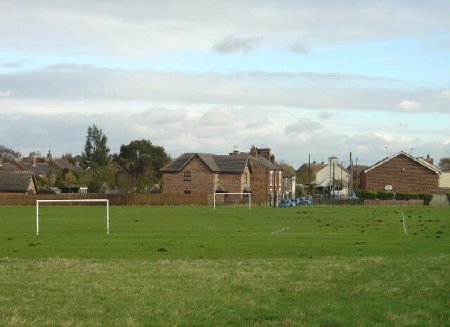 Playing fields, Swingate North Street Swingate is in the background