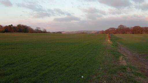 Looking North East across the top of Nore Down.