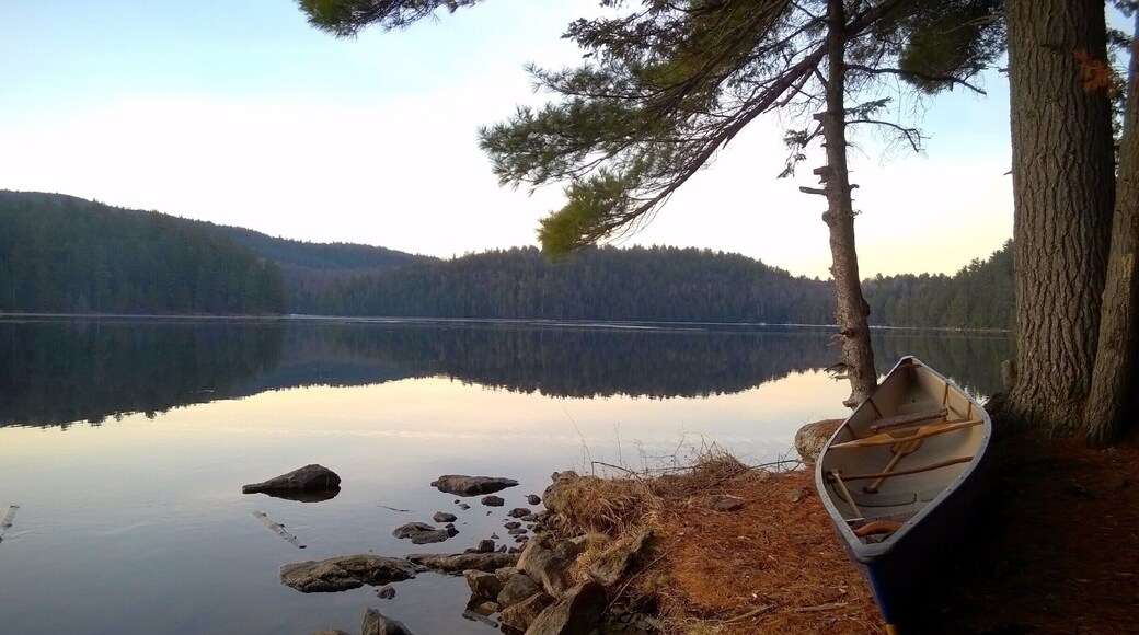 Sunrise on the Gatineau River. #camping #outdoors