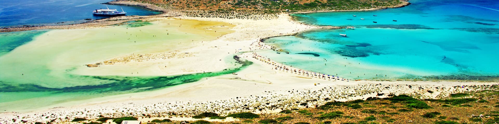 amazing view of Balos bay, Gramvousa (Crete, Greece)