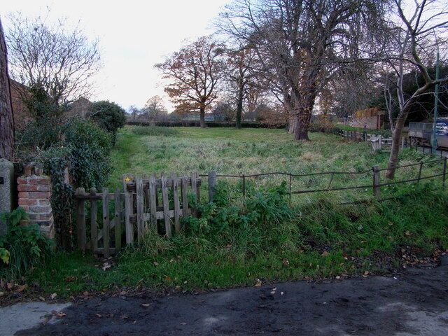 A Whixley Verge There are two triangular greens or verges at either end of Church Street in Whixley. This one is located at the western end close to Whixley Hall.