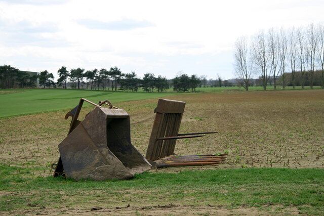Ready for use An area Northeast of Selby where much of the farmland has been turned over to growing lawn turf.