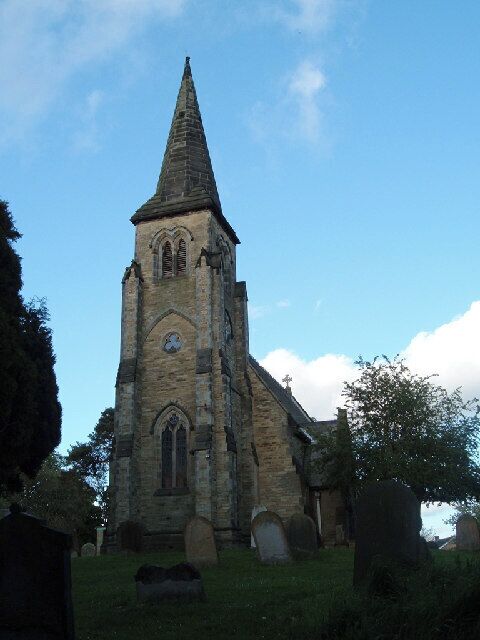 Strensall Church. On a very cold evening in MAY