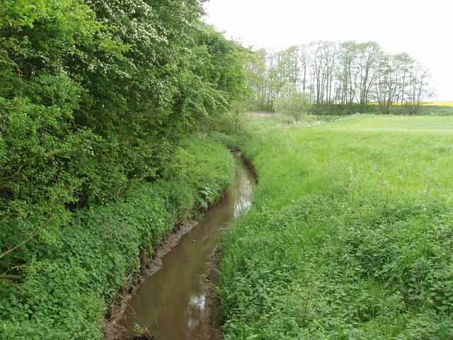 Black Dike Black Dike, looking to the West, from the footbridge that carries the Foss Walk and Ebor Way over it.