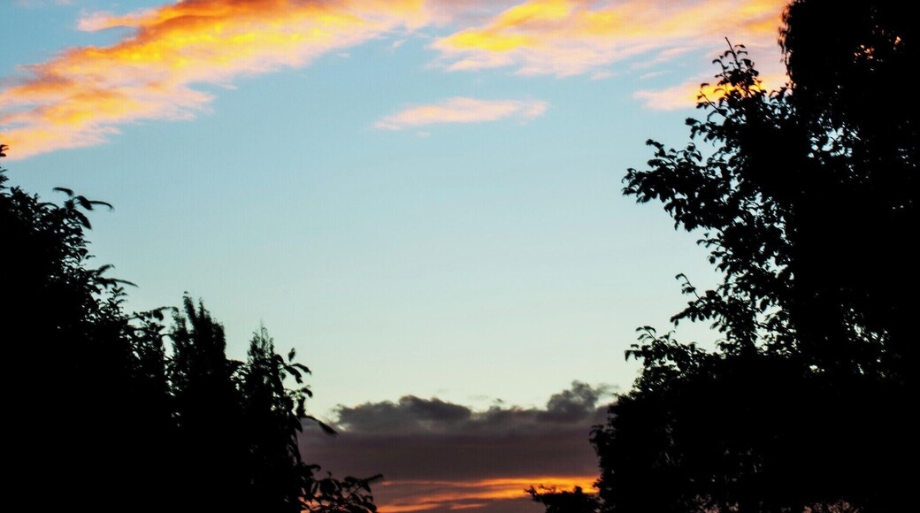 A beautiful sunset over Woodville.