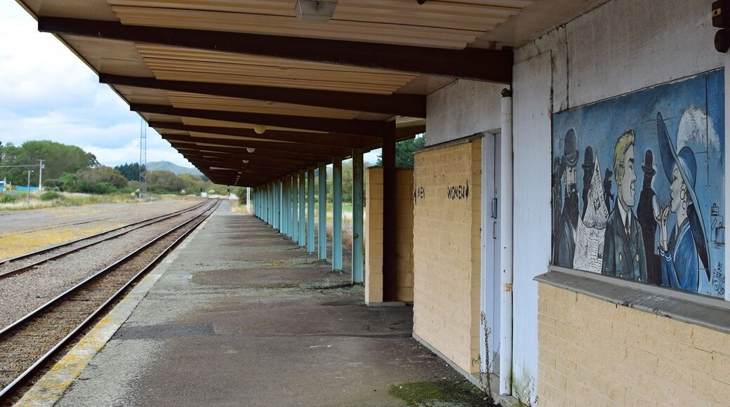 The old Woodville railway station.