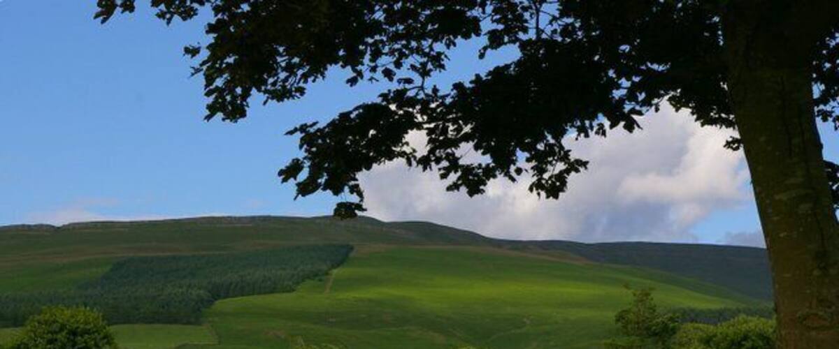 Melmerby Fell From the Village Green.