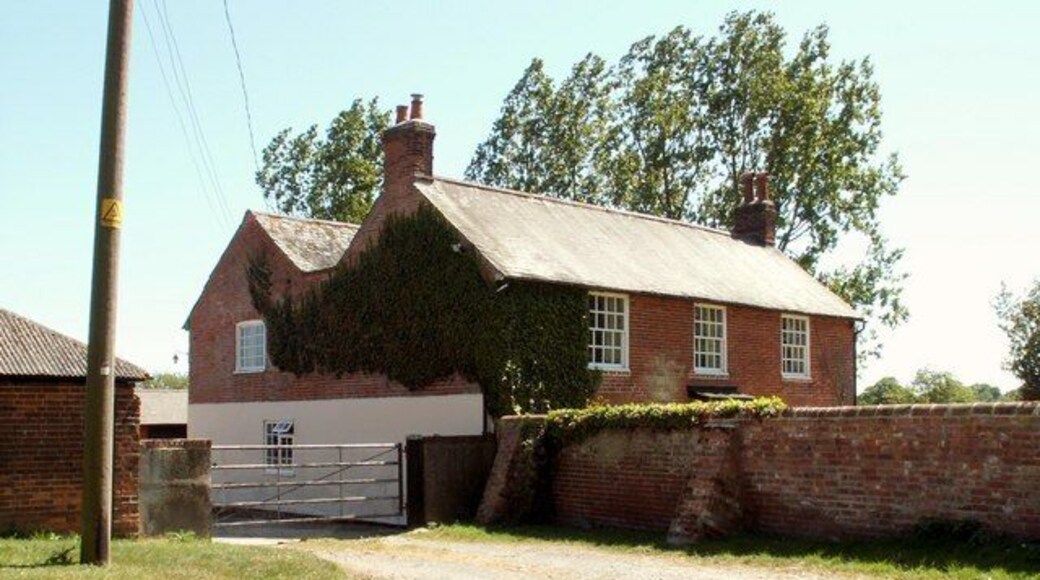 The farmhouse at Byes Farm