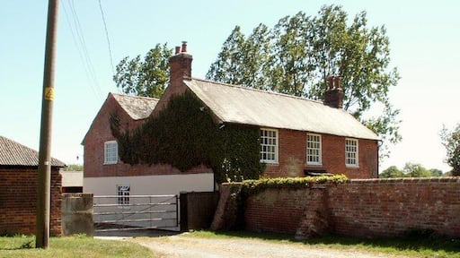 The farmhouse at Byes Farm